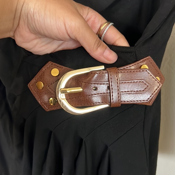 Cachè wrap dress with belt - Picture 2 of 5